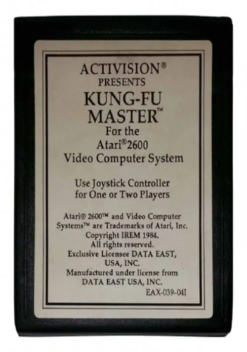 Kung Fu Master (1984) (Activision) ROM download