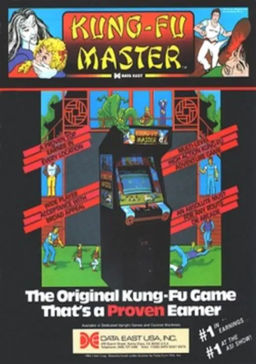 Kung Fu Master (1985)(Dataeast)[cr] ROM