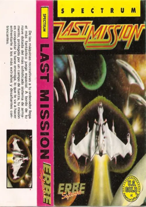 Last Mission (1987)(Erbe Software)[re-release] ROM download