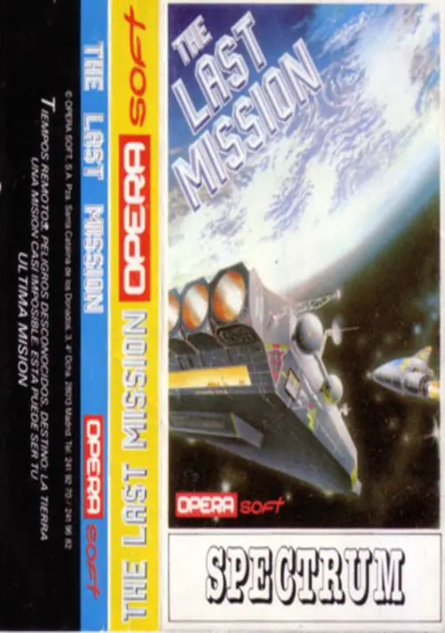 Last Mission (1987)(U.S. Gold) ROM download