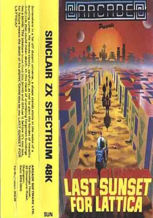 Last Sunset For Lattica (1983)(Arcade Software) ROM download