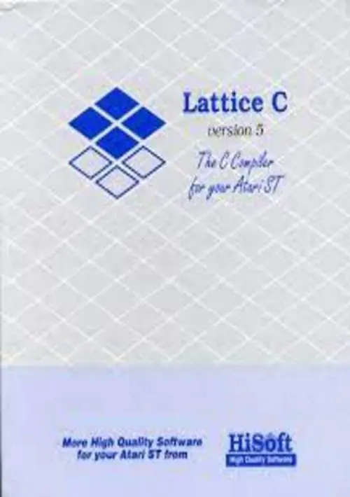 Lattice C v 5.0602 (1990)(HiSoft) ROM download