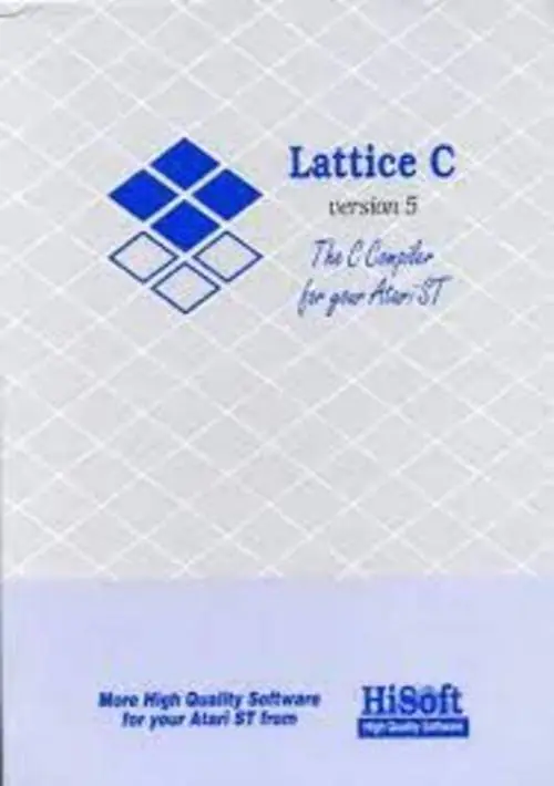 Lattice C ST v5.60 (1993-11-08)(HiSoft)(Disk 7 of 7) ROM download