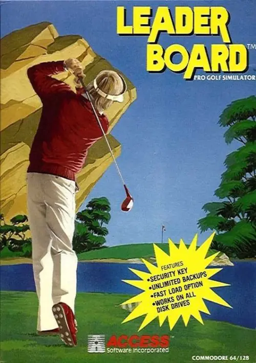 Leader Board Pro Golf Simulator (1986)(Access) ROM download