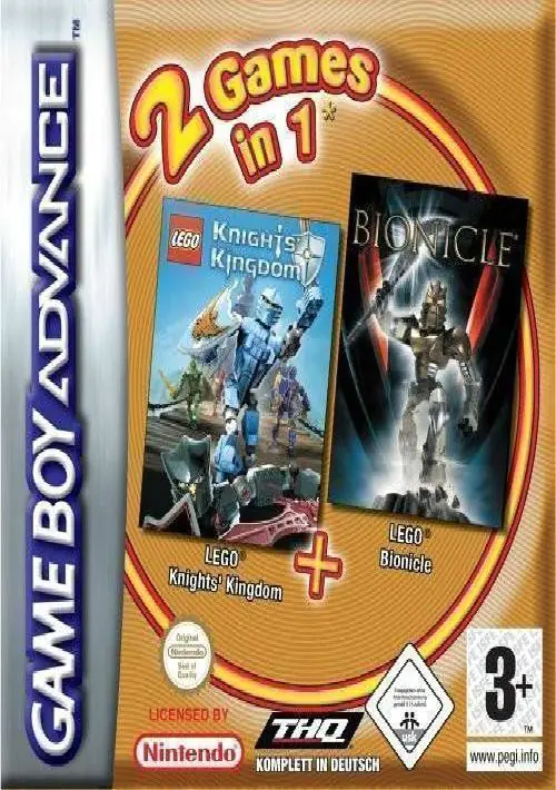 Lego 2 In 1 - Bionicle And Knights Kingdom (Supplex) (E) ROM download