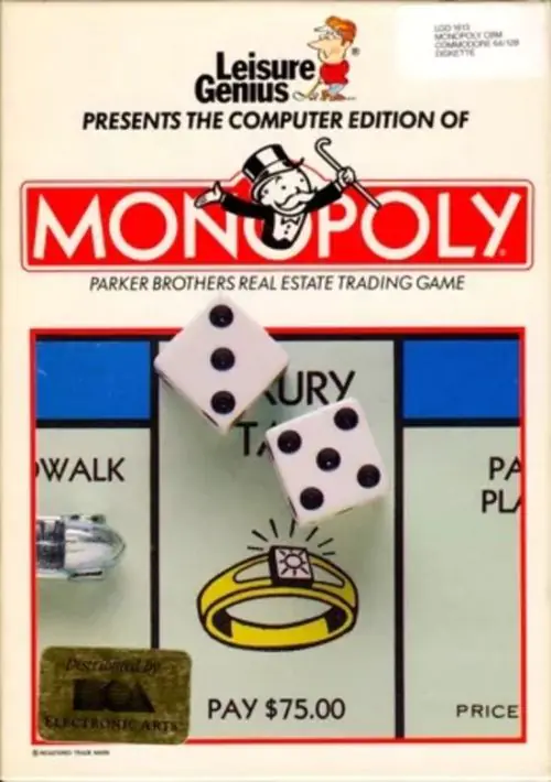 Leisure Genius presents Monopoly ROM download