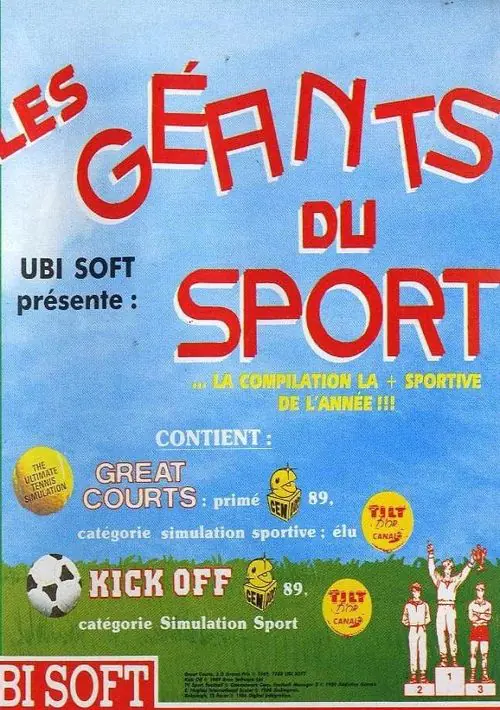 Les Geants Du Sport (Disk 1 Of 4) (Kick Off).dsk ROM download