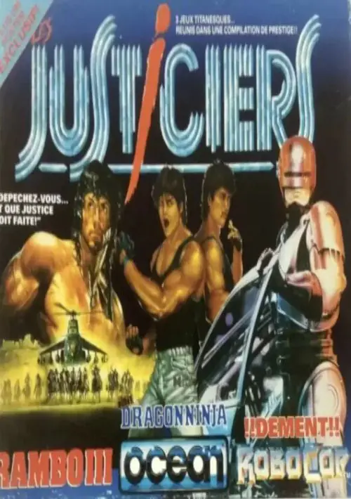 Les Justiciers (Disk 1 Of 2) (Robocop & Dragon Ninja).dsk ROM download