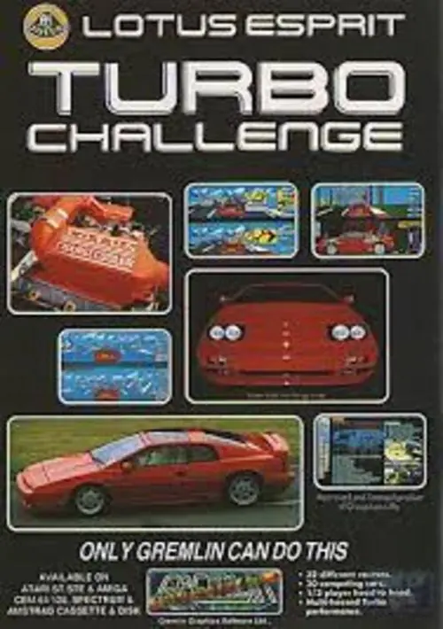 Lotus Esprit Turbo Challenge (1990)(Gremlin)[m EMT] ROM download