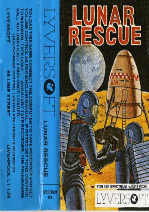Lunar Rescue (1984)(Lyversoft) ROM download