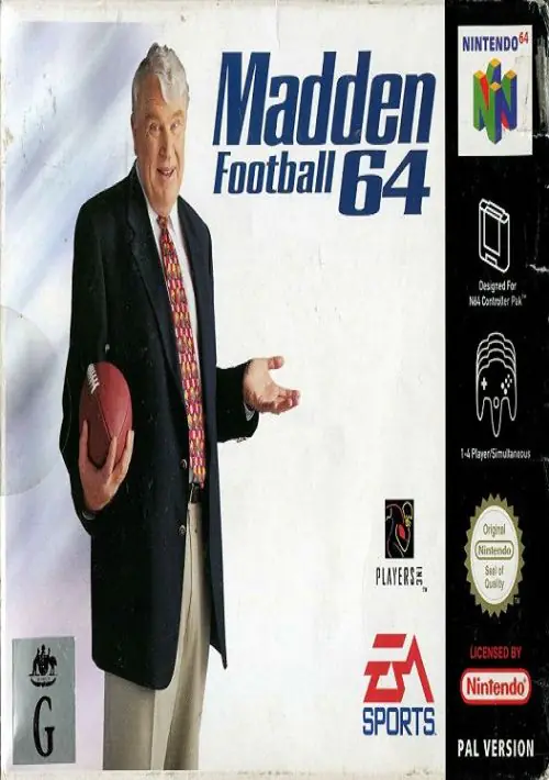 Madden Football 64 ROM download