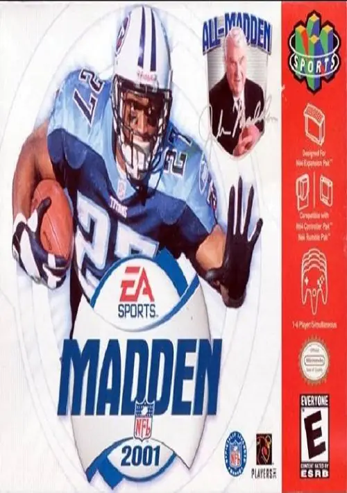 Madden NFL 2001 ROM download