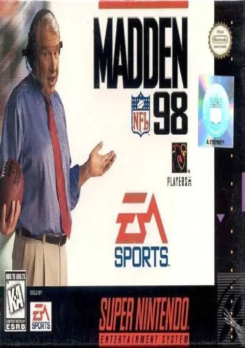 Madden NFL '98 ROM download