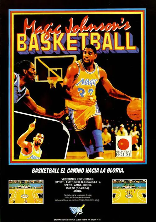 Magic Johnson's Basketball (1990)(Dro Soft)(es) ROM download
