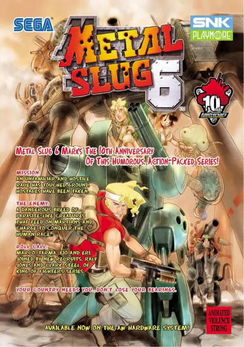 Metal Slug 6 ROM