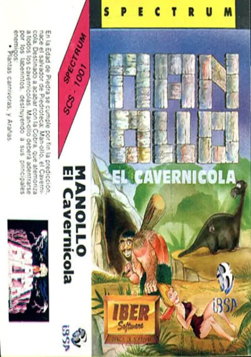 Manollo - El Cavernicola (1988)(Iber Soft) ROM