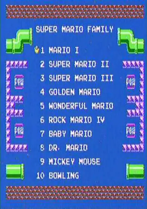 Mario Family 10-in-1 ROM download