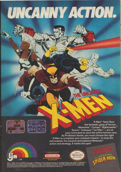 Marvel's X-Men ROM download