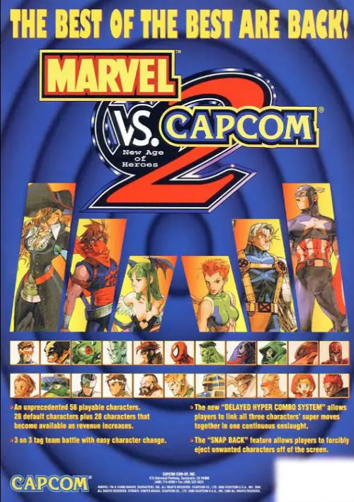 Marvel vs. Capcom 2 ROM download