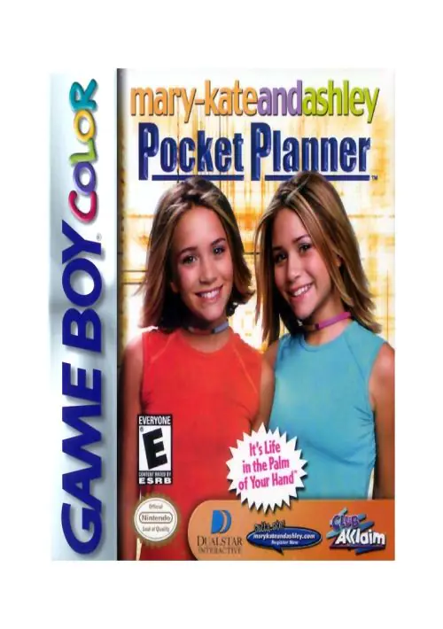 Mary-Kate & Ashley - Pocket Planner ROM download