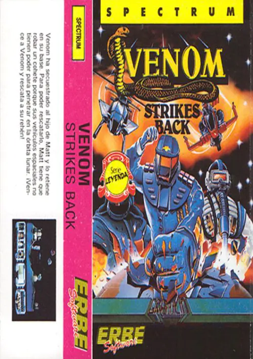 Mask III - Venom Strikes Back (1988)(Gremlin Graphics Software)[a][128K] ROM download