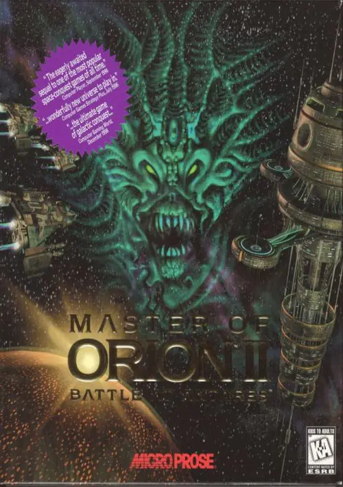 Master Of Orion 2 Battle At Antares ROM download