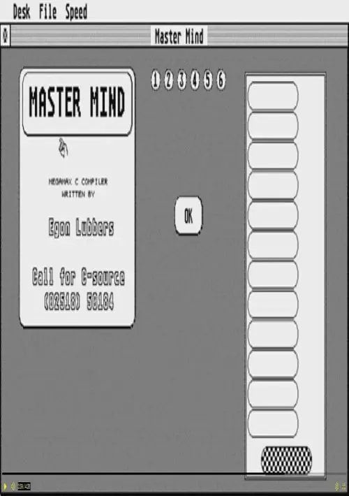 Mastermind (1989)(Motelsoft)(PD) ROM download