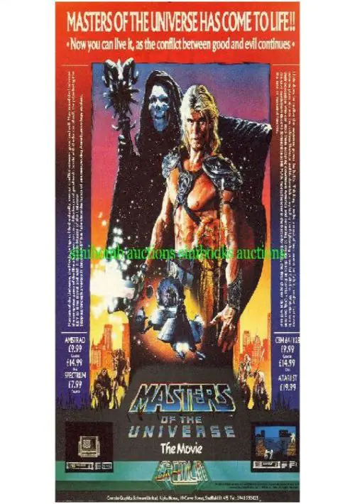 Masters Of The Universe - The Movie (1987)(Gremlin Graphics Software) ROM download