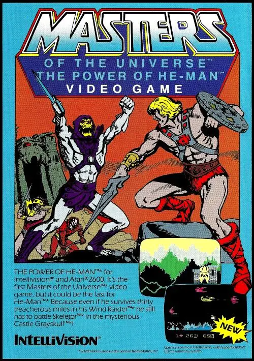 Masters Of The Universe-The Power Of He-Man! (1983) (Mattel) ROM