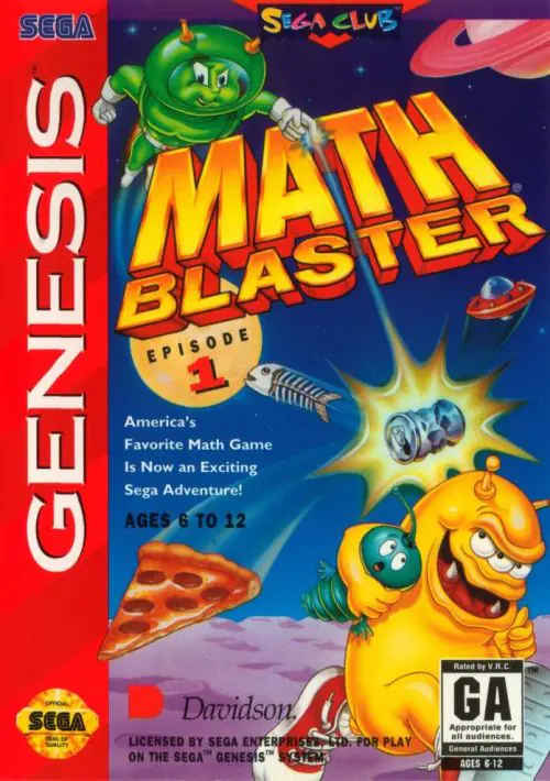 Math Blaster - Episode 1 ROM download