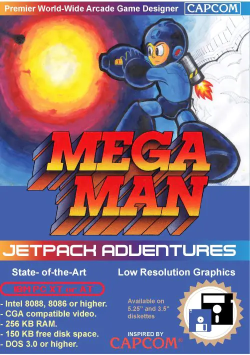 Mega Man Jetpack Adventures 1.01 ROM download