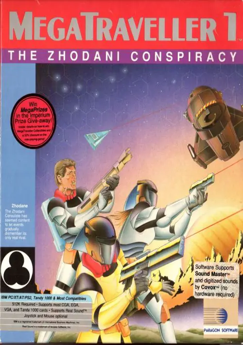 MegaTraveller 1 - The Zhodani Conspiracy ROM download