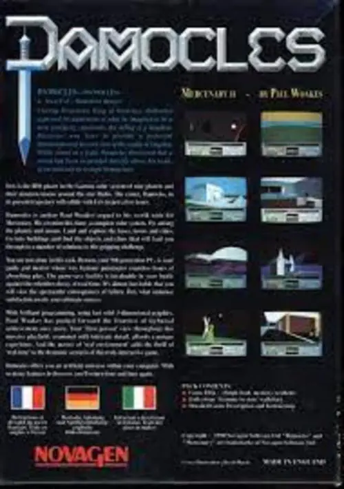 Mercenary 2 - Damocles Mission Disk 2 (1990)(Novagen) ROM download