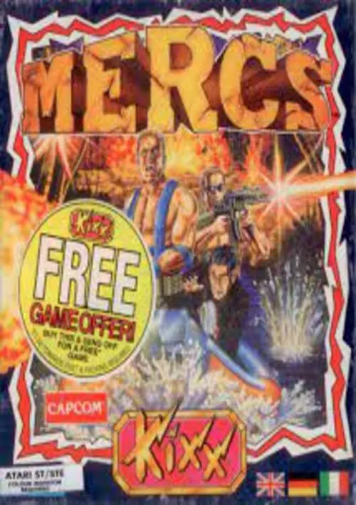 Mercs (1991)(U.S. Gold)[cr Replicants][t +2] ROM download