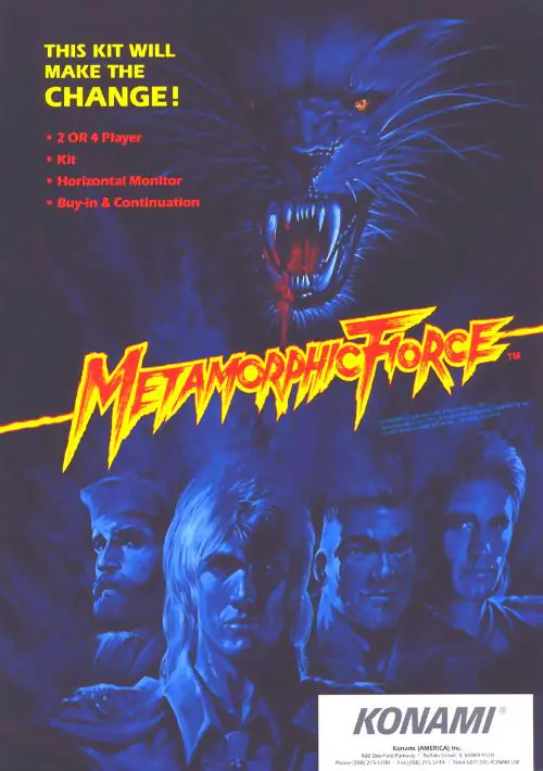 Metamorphic Force (ver EAA) ROM download