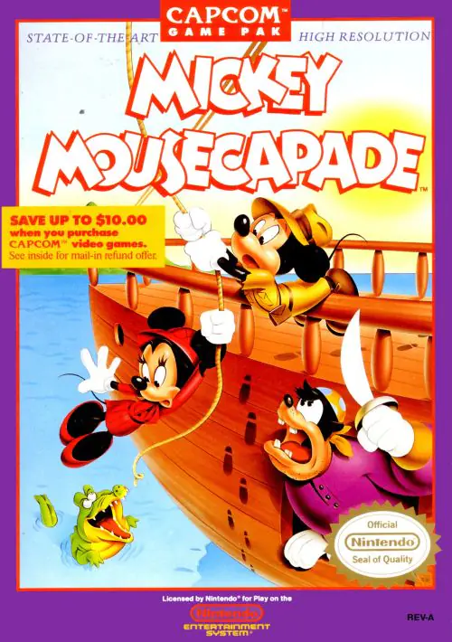 Mickey Mousecapade ROM download