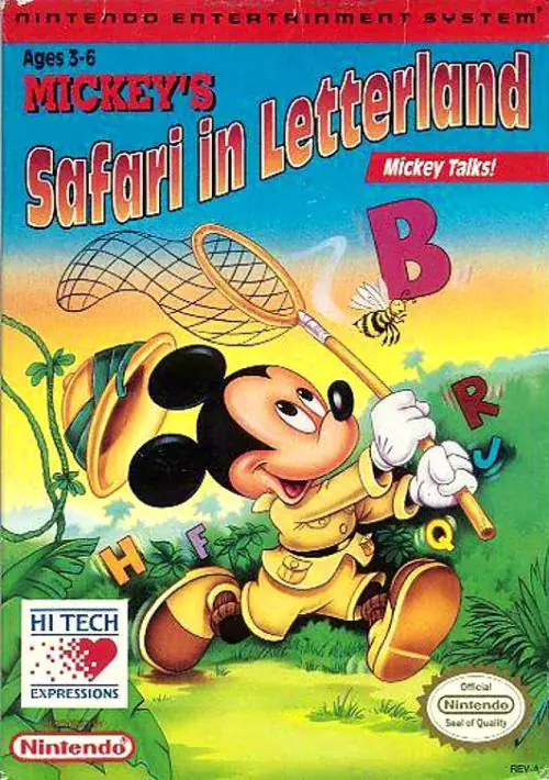 Mickey's Safari In Letterland ROM download