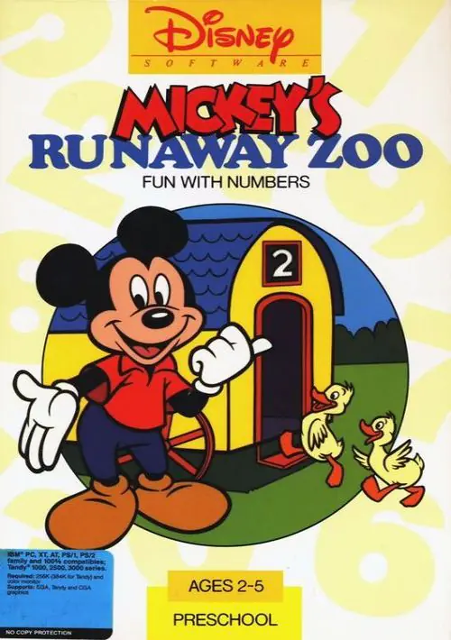 Mickey's Runaway Zoo (19xx)(Disney Software)(M5) ROM download