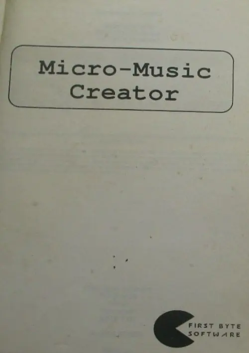 Micro-Music Creator (UK) (19xx).dsk ROM download