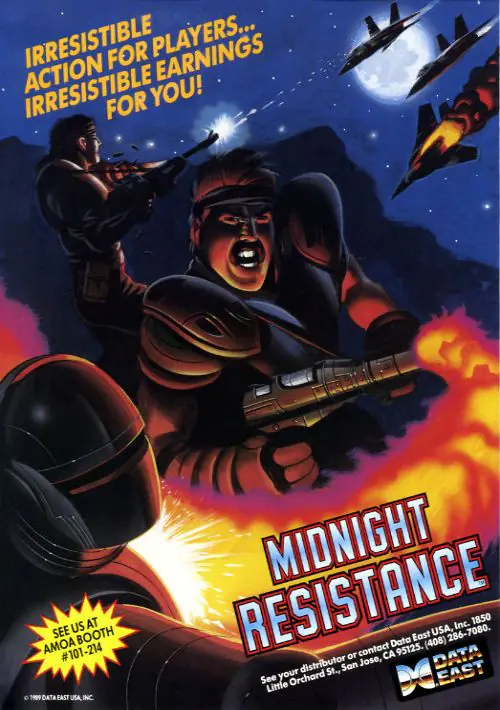 Midnight Resistance (World) ROM download