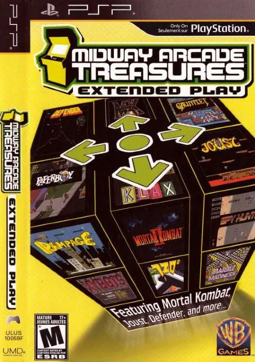 Midway Arcade Treasures - Extended Play ROM download