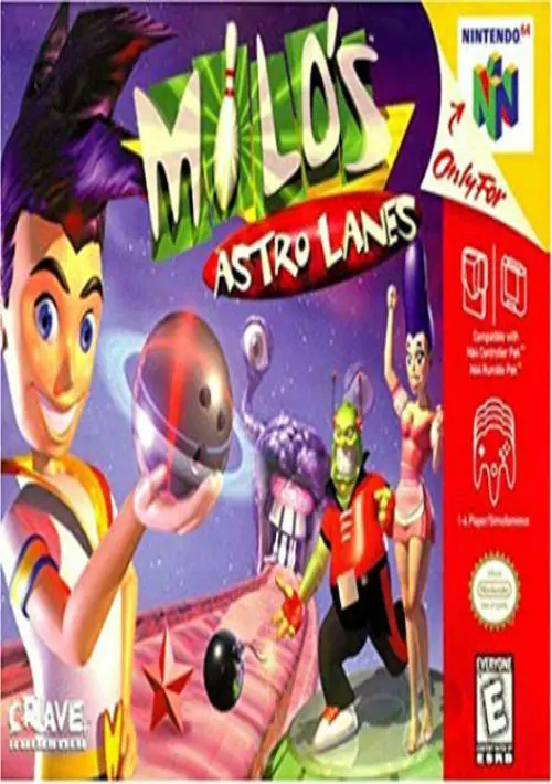 Milo's Astro Lanes (E) ROM download