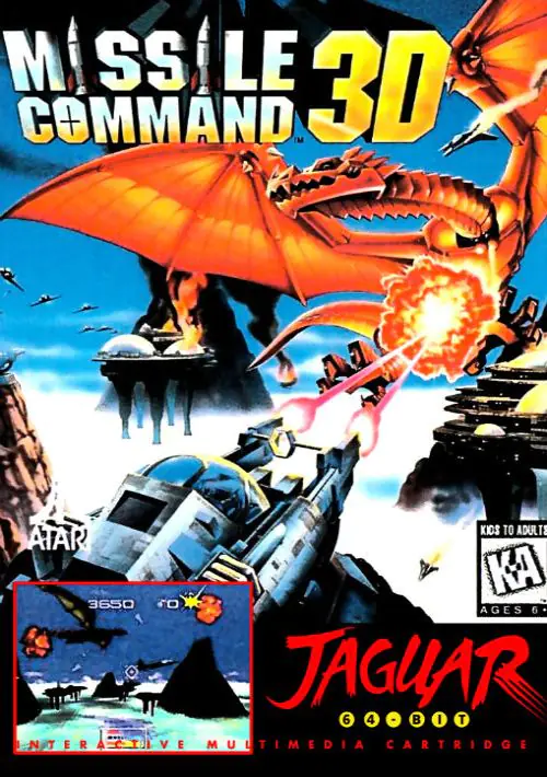 Missile Command 3D ROM download