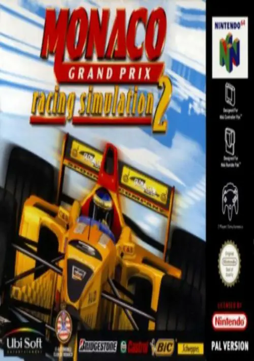 Monaco Grand Prix - Racing Simulation 2 (E) ROM download