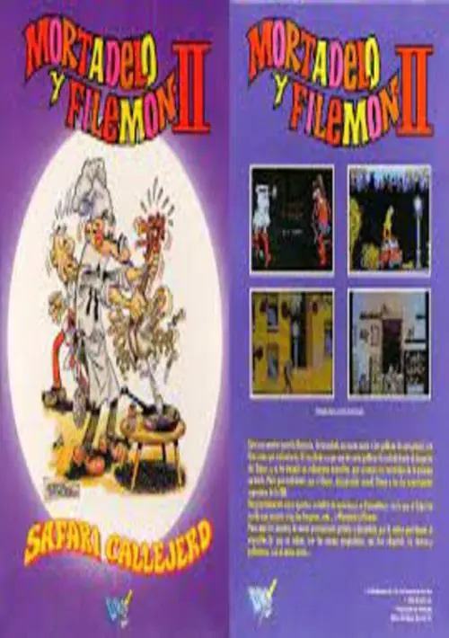 Mortadelo Y Filemon II - Safari Callejero (1990)(Dro Soft)(es)[128K] ROM download