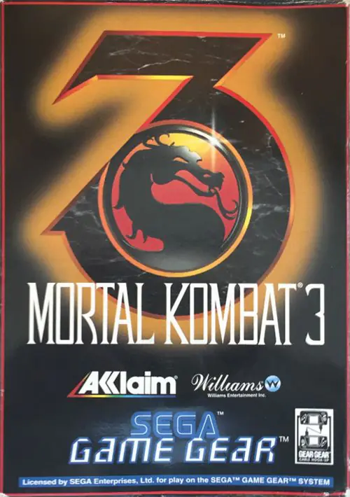 Mortal Kombat 3 ROM download