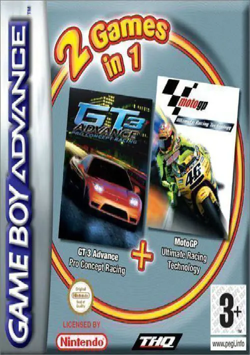 Moto GP & GT Advance 3 Double Pack (E) ROM download