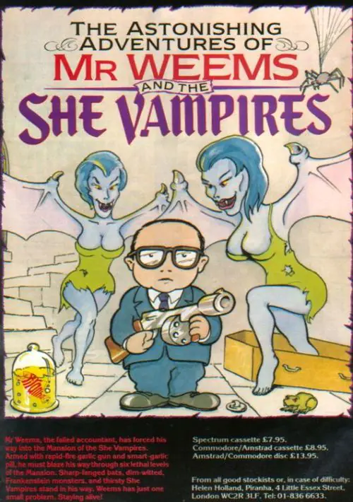 Mr. Weems And The She Vampires (1987)(Piranha) ROM download