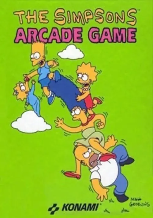 MS-DOS The Simpsons Arcade Game (EGA and PC Speaker) ROM download