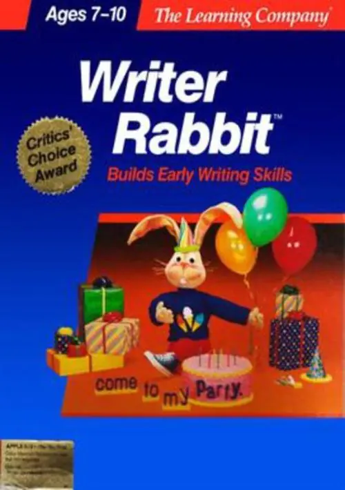 MS-DOS Writer Rabbit (Hercules Graphics) ROM download